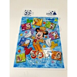 Tokyo Disney Resort 30Th Anniversary Limited Loot Plastic Bags total of 10